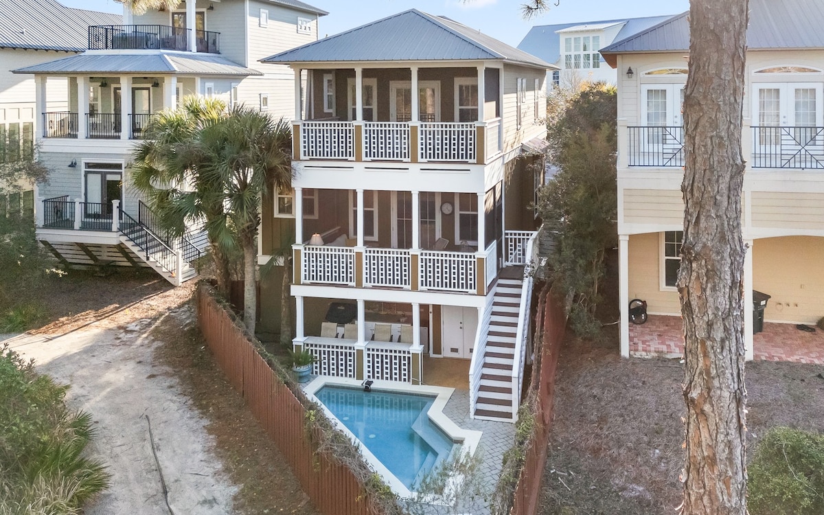 Oversee - The Beach House - Private Pool - Bikes