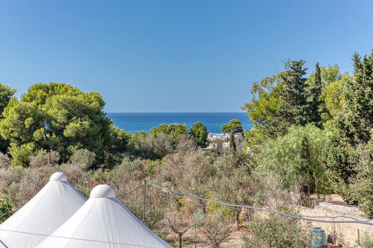 Mediterranean studio with breathtaking seaview
