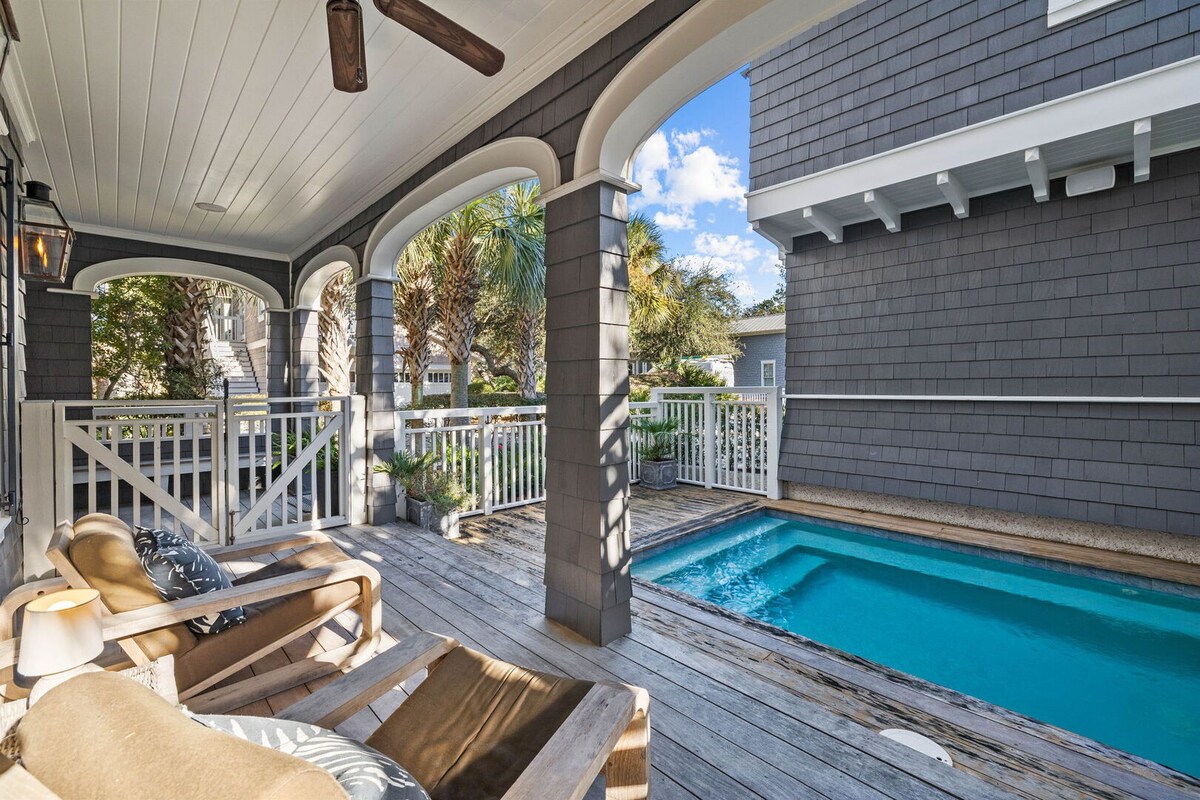 Pool, Golf Cart, Tower Views of Watersound Beach,