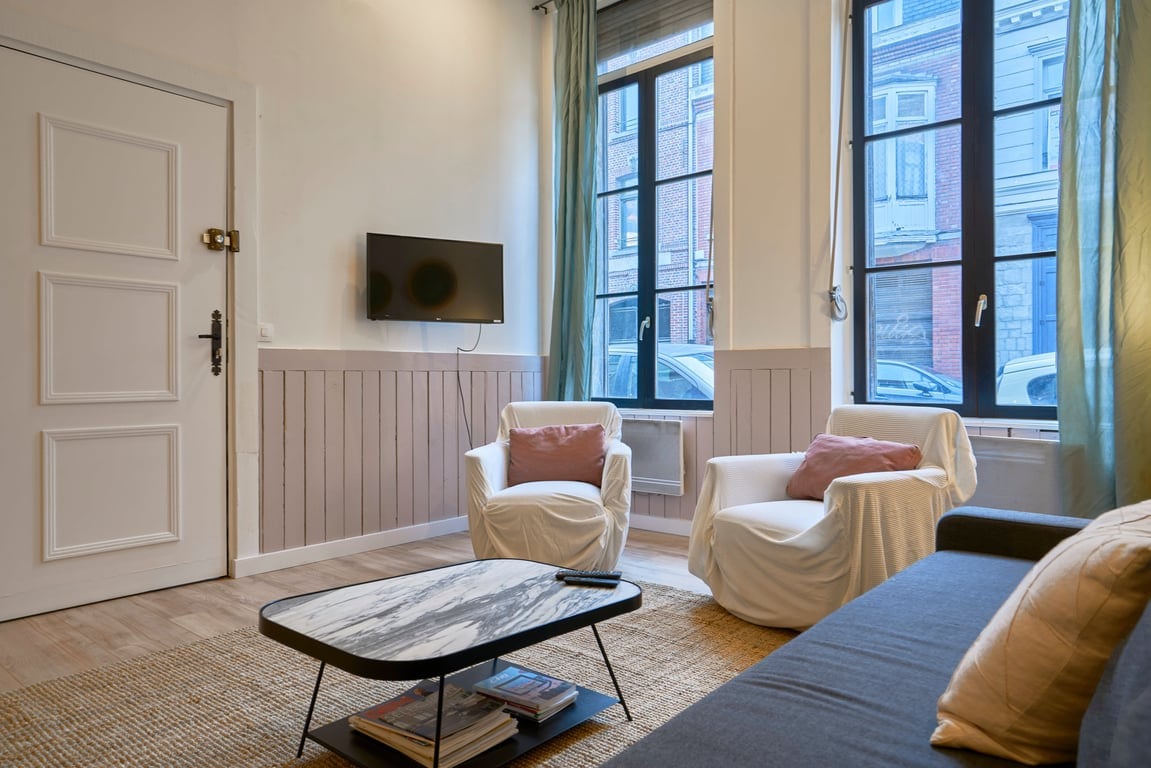 Old Lille: charming renovated apartment