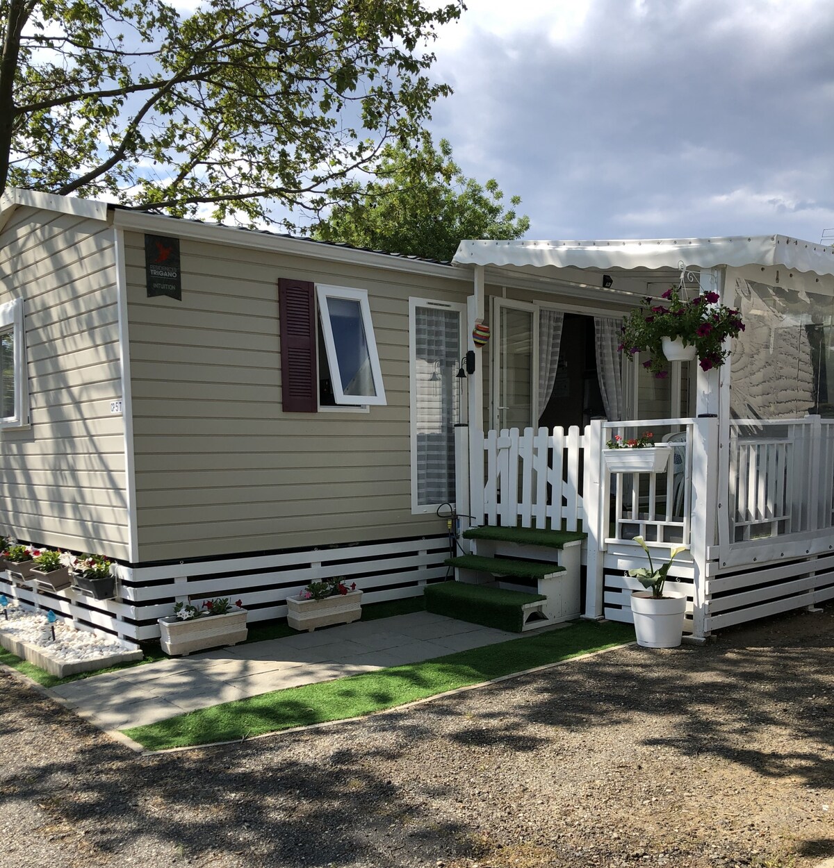 Mobil-home (Clim,Lv,Ll)- Camping Narbonne-Plage 4*