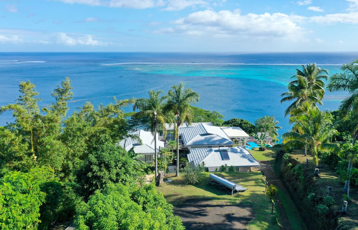 Toahotu villa one of a kind villa in Tahiti Iti