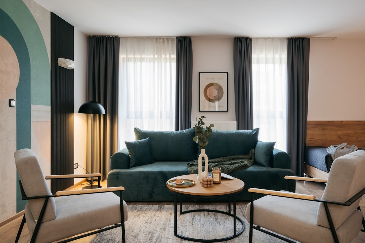 ORSO Apartment with three bed and sofa