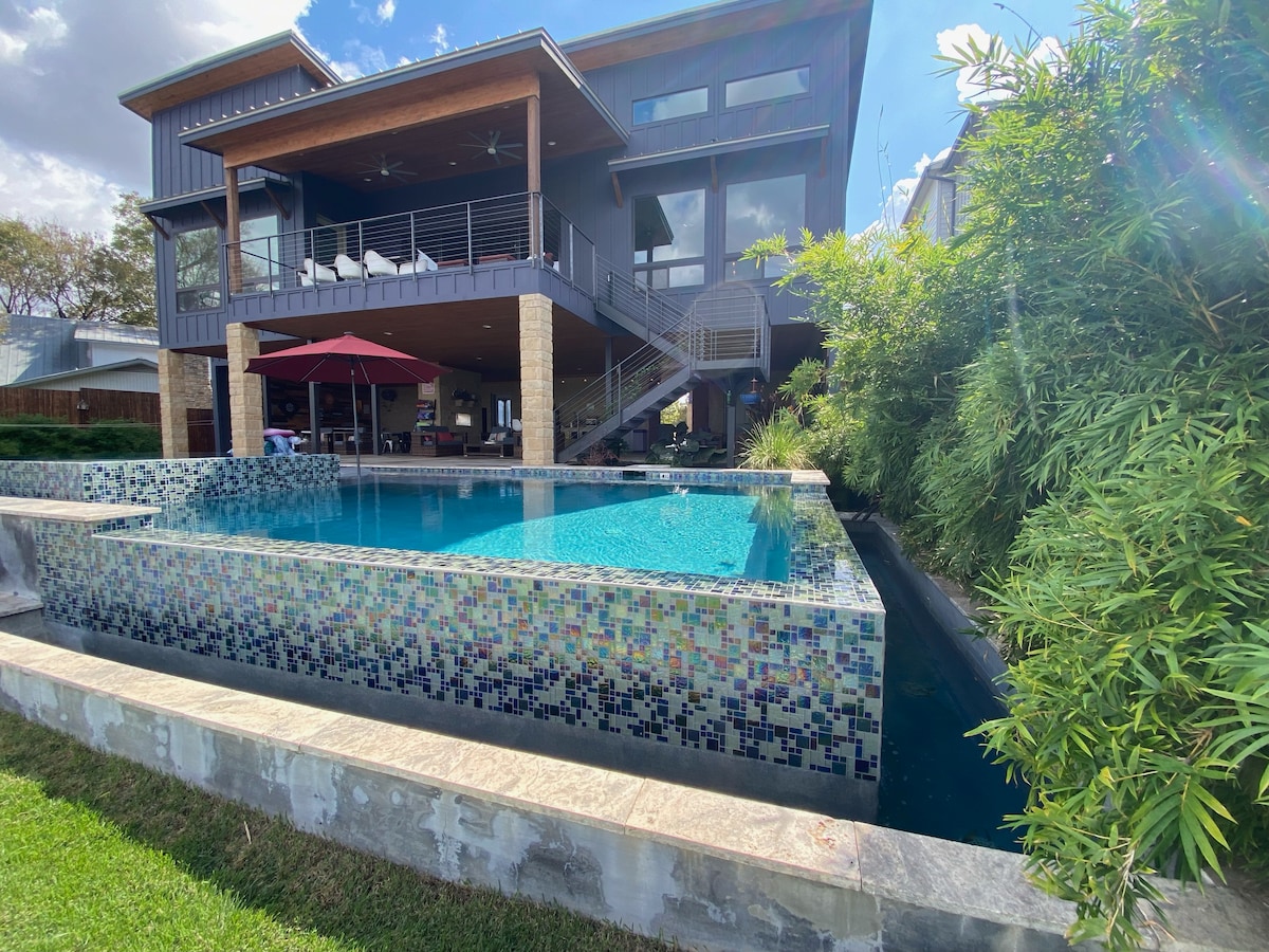 Lavish Family Oasis: Infinity Pool, Boat Rental