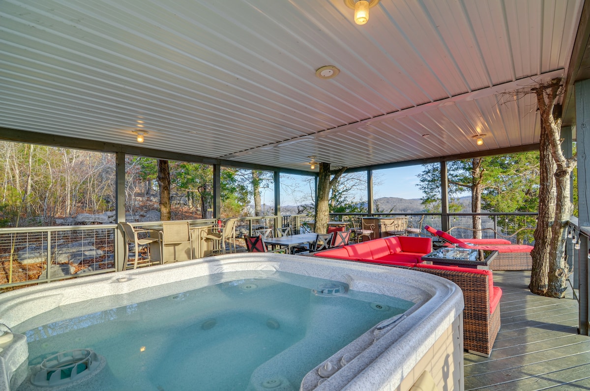 River-View Somerset Home: Large Deck, Fire Pit!