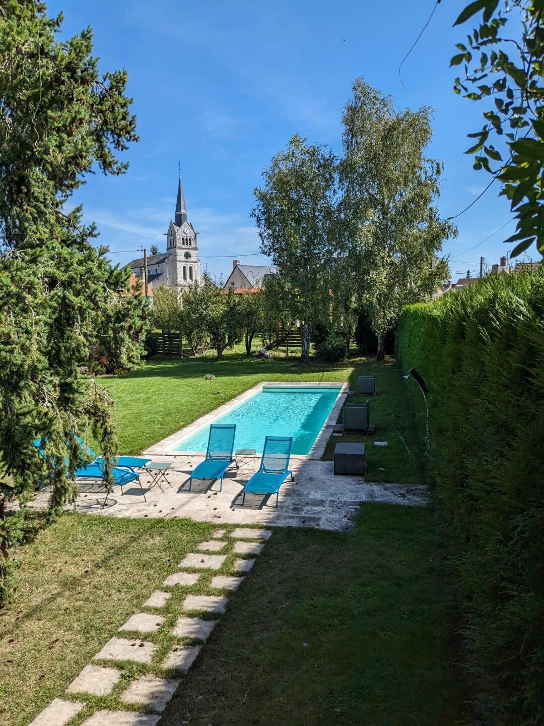 The Yews in Sologne with pool: Château & Beauval