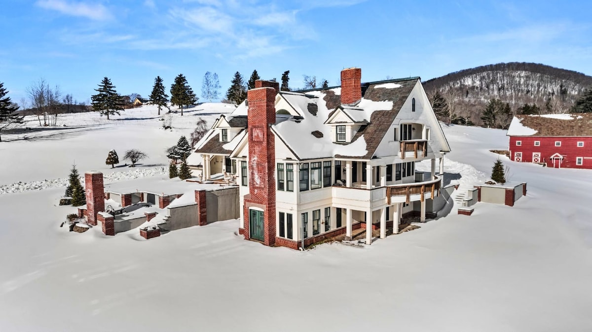 Pastoral 5-BR Estate Minutes to Okemo