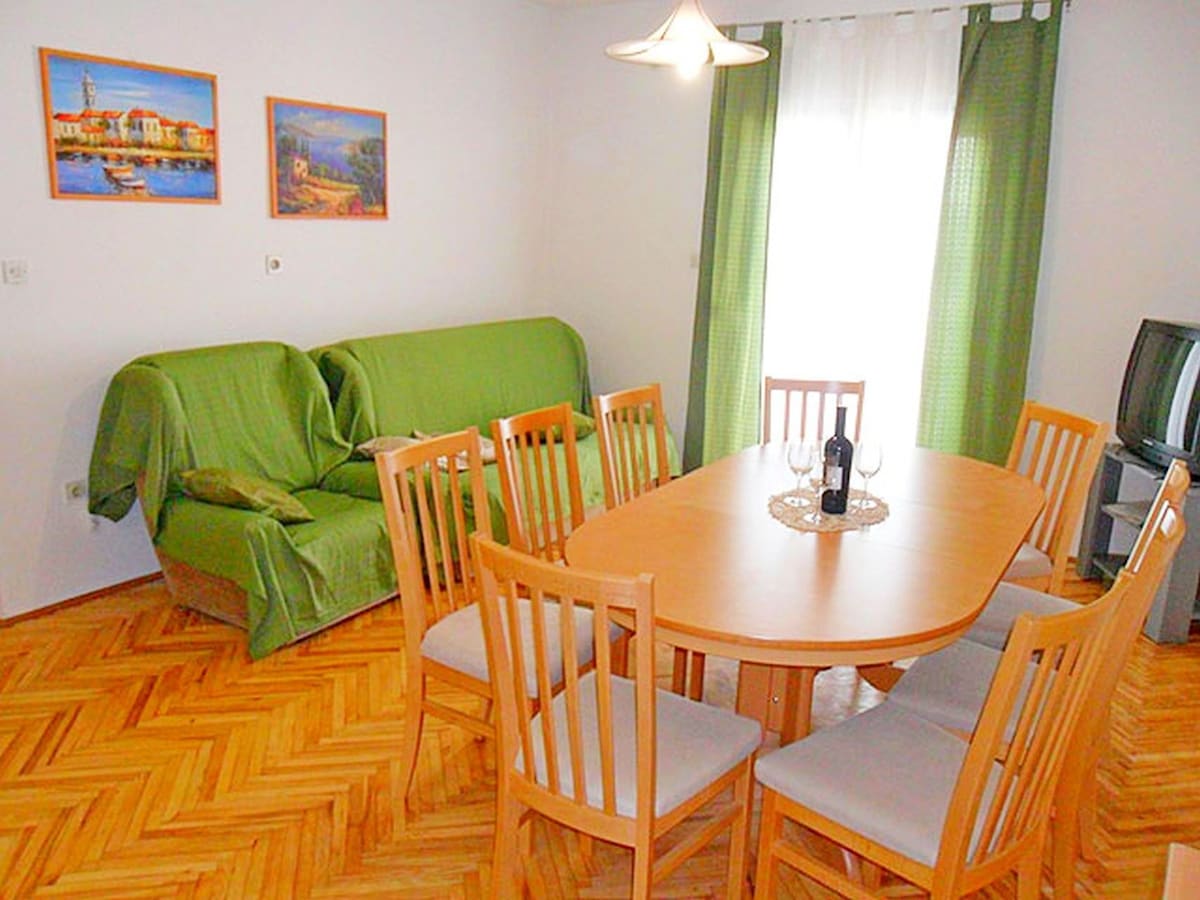 Three Bedroom Apartment, in Ljubac, Terrace