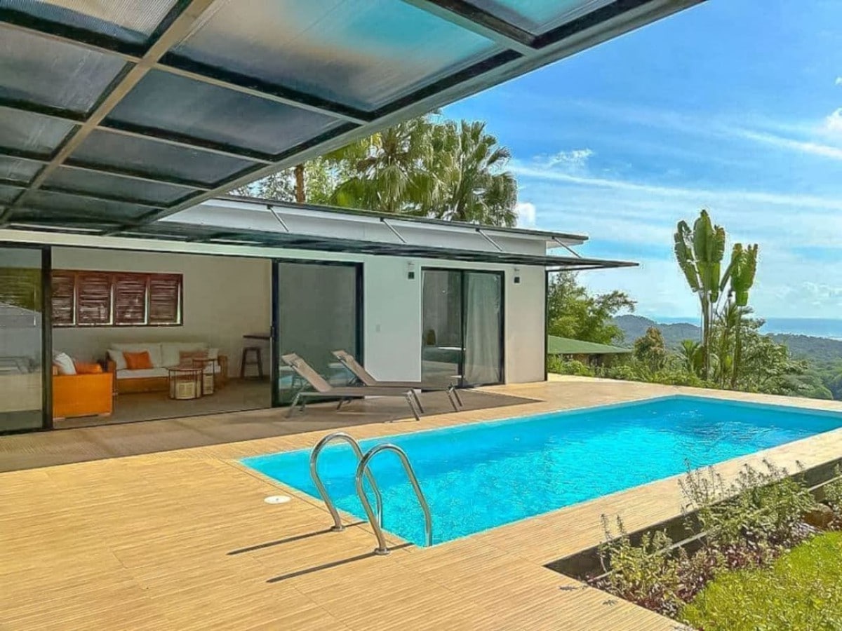 Panoramic Ocean View: Modern Home + Pool