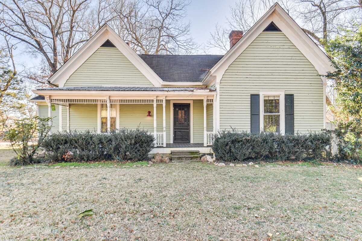 Watkinsville Cottage w/ Yard: 9 Mi to UGA