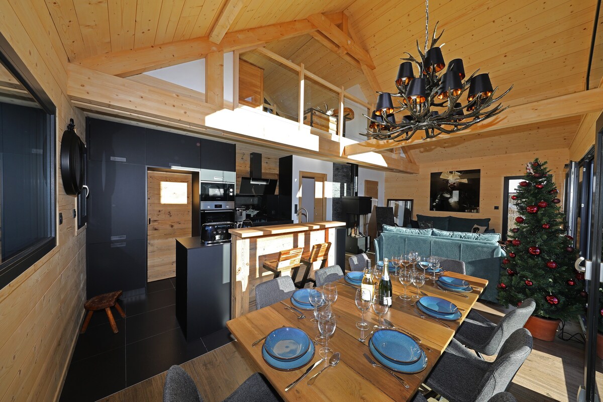 Chalet l'URSUS - Chalet détente et cosy pour 8