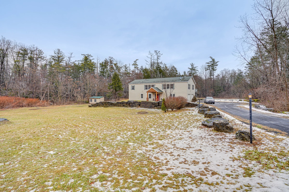 Secluded Catskill Home w/ Hiking Trails On-Site!