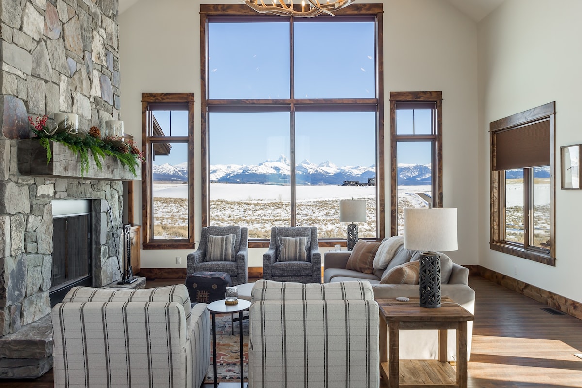 Private Teton Views - Immerse Yourself - New Home