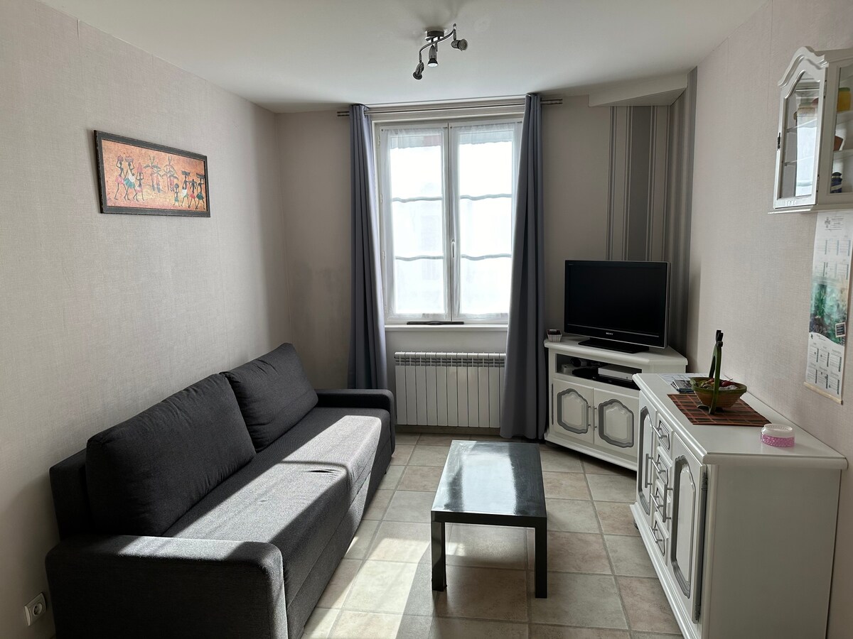 Proche commerces et plage, charmant appartement