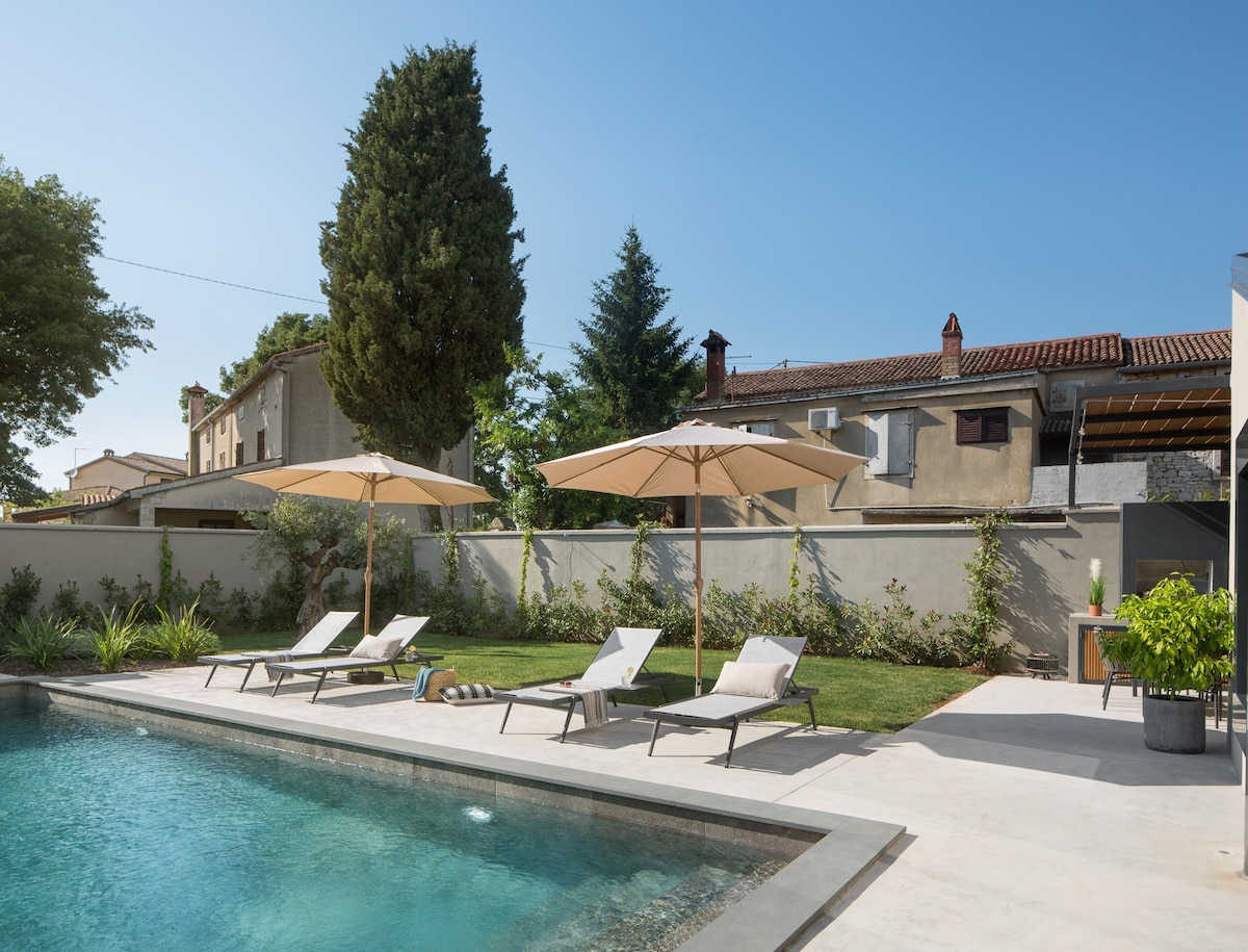 Modern villa Bino&Marija with pool in Porec