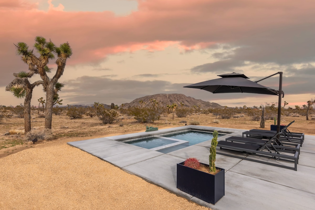 Spellbound- Modern Desert Residence w Pool & Piano