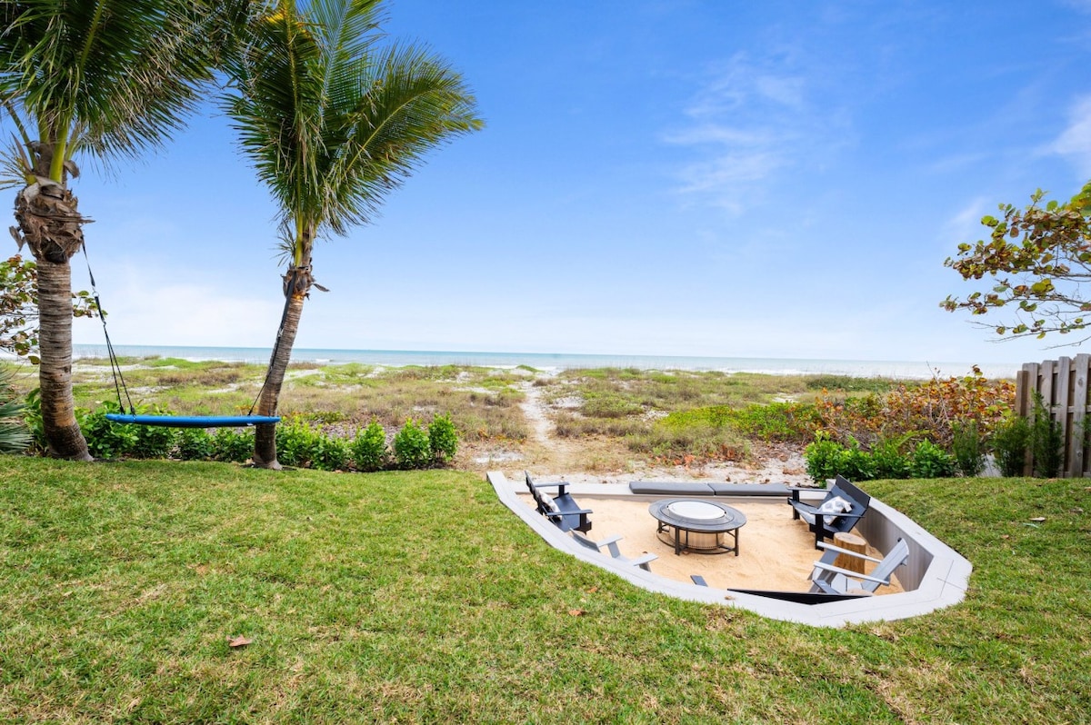 Oceanfront Beach House 3 Master Suites Game Room