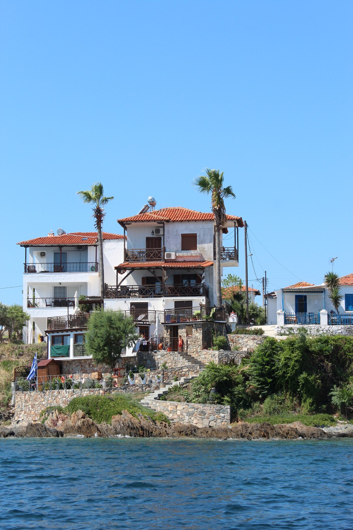 VIlla Chara -距离我们的海滩仅有4间卧室的海滨！