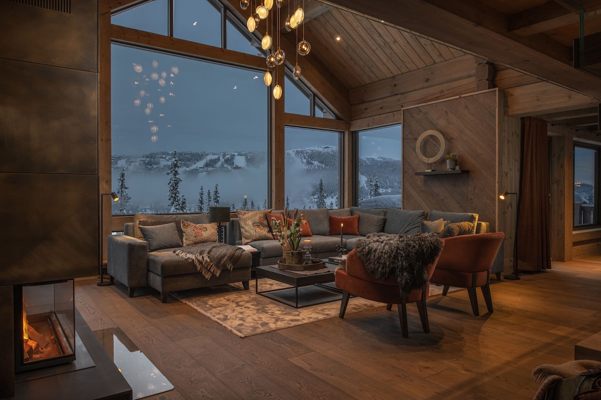 Hyttekos Lodge ：豪华滑雪进出度假木屋