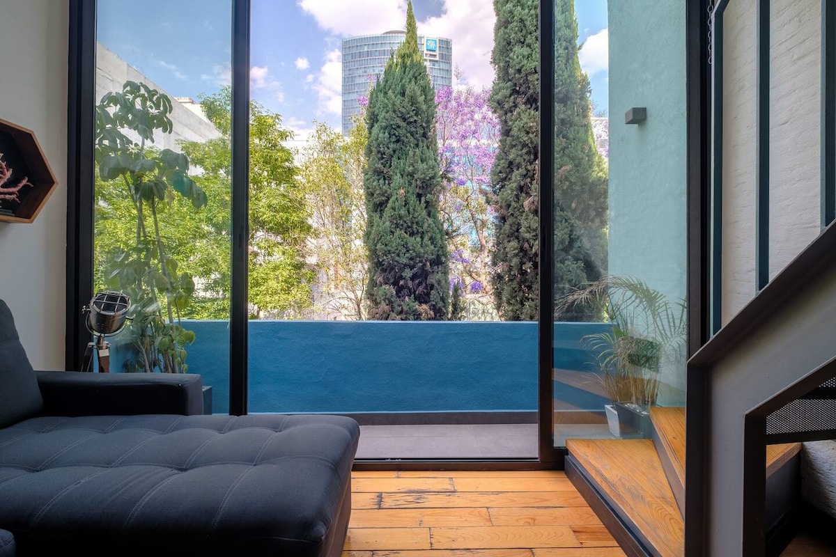 Sunny Penthouse / Private Terrace / Reforma / AC