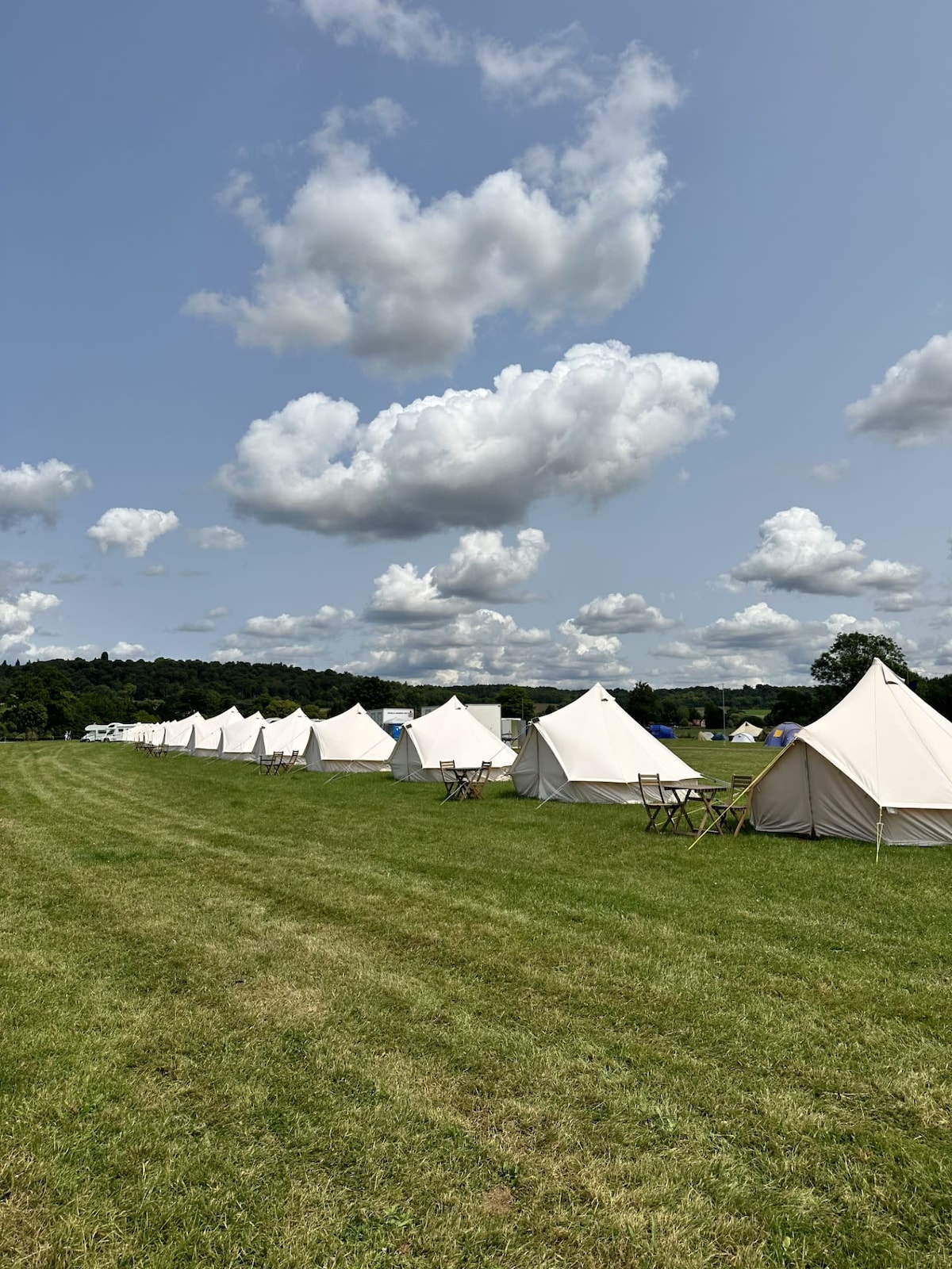 Remenham Farm Glamping Tent 2 - During Henley Roya