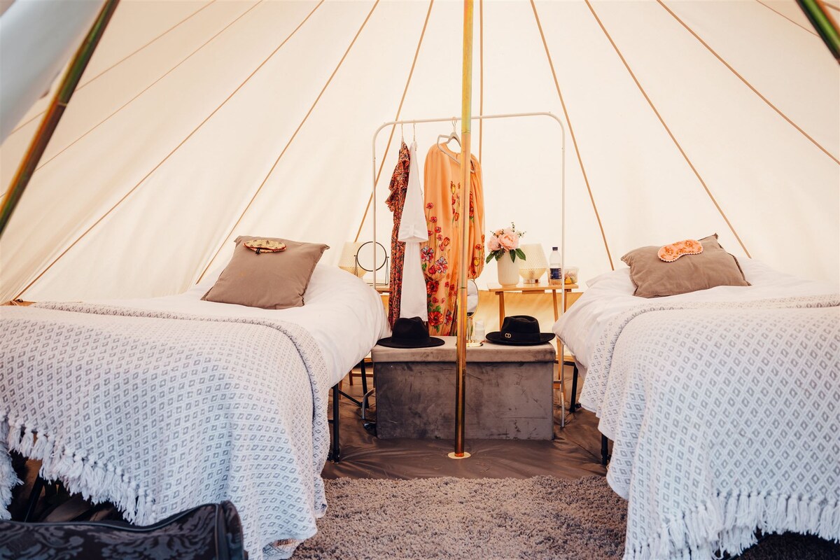 Remenham Farm Glamping Tent 2 - During Henley Roya