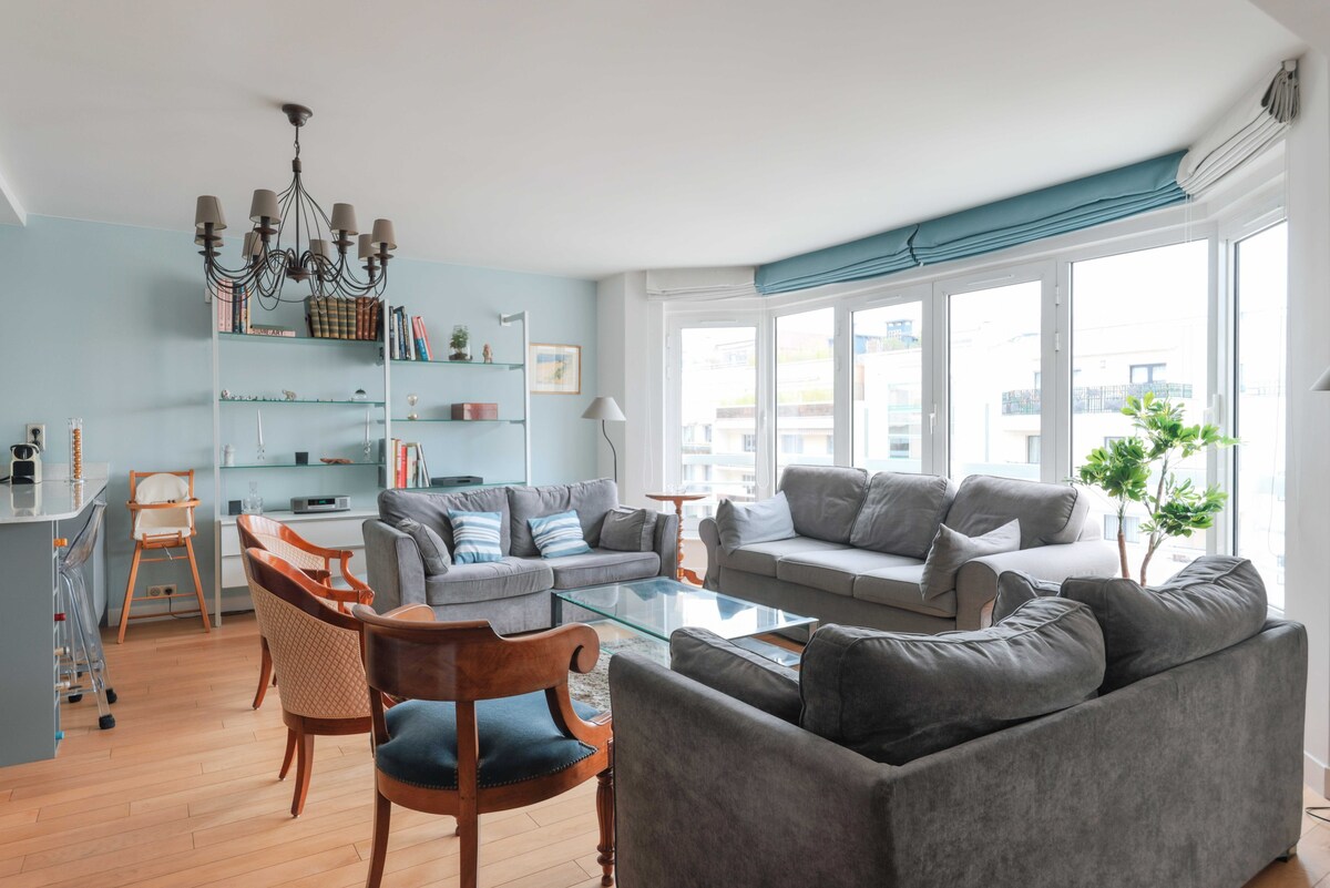 Bright and charming apartment - Sur Boulogne