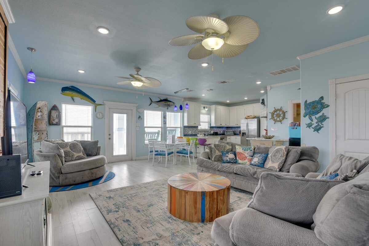 Oceanfront Surfside Beach Home w/ Deck & Views!