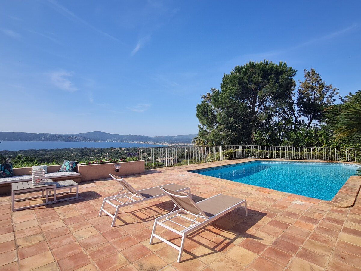 Villa Grimaud, 5 bedrooms, 10 pers.