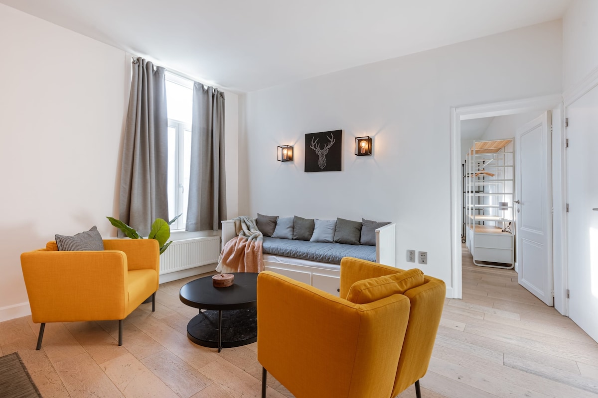 Spacious apartment in the historic center of Ghent