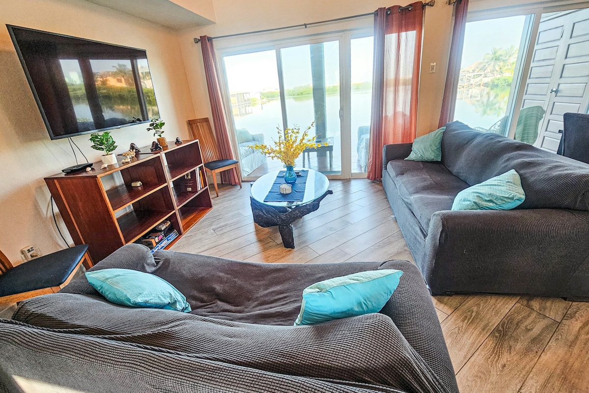 2BR ocean-view with on-site pool