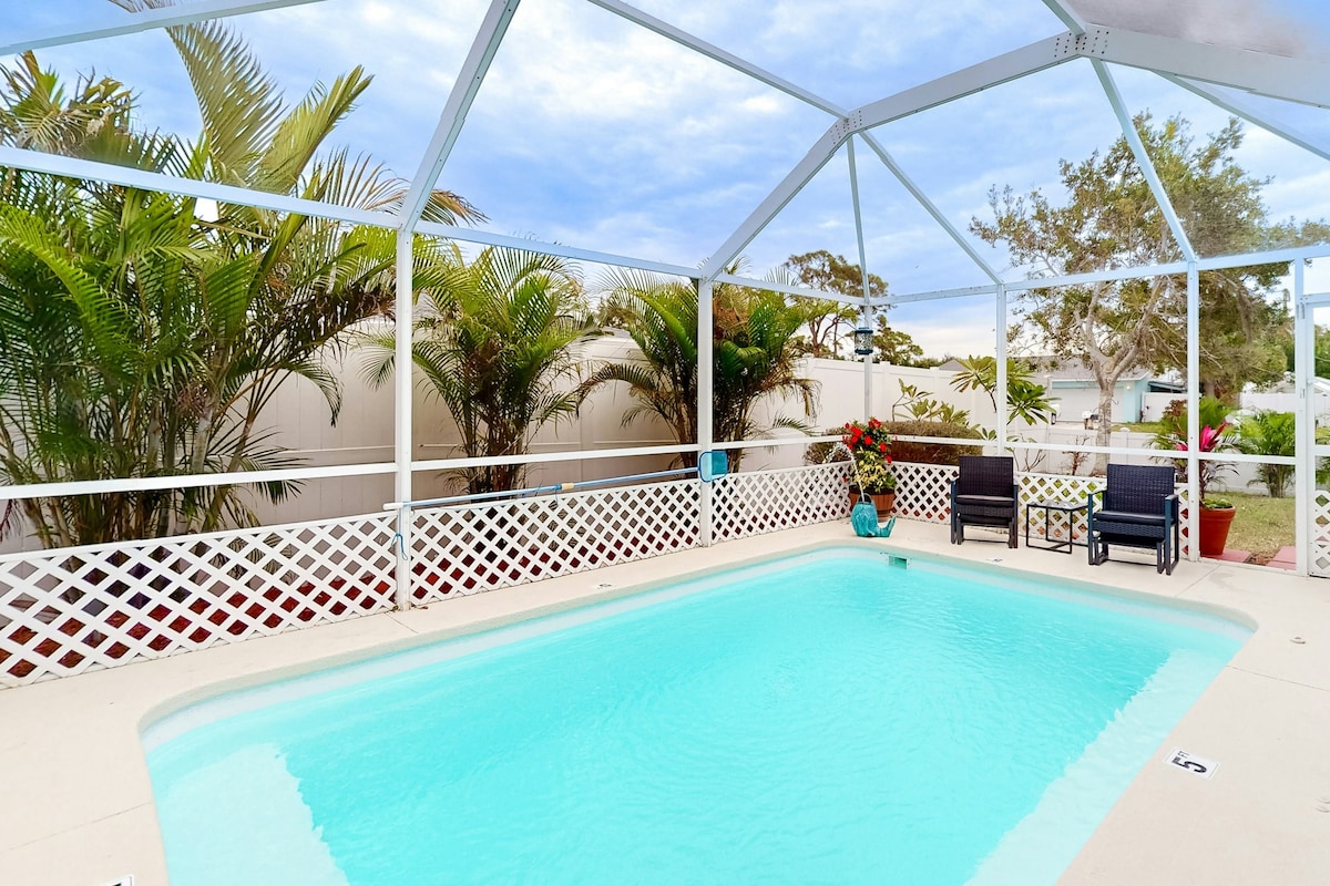 2BR dog-friendly stay with private pool