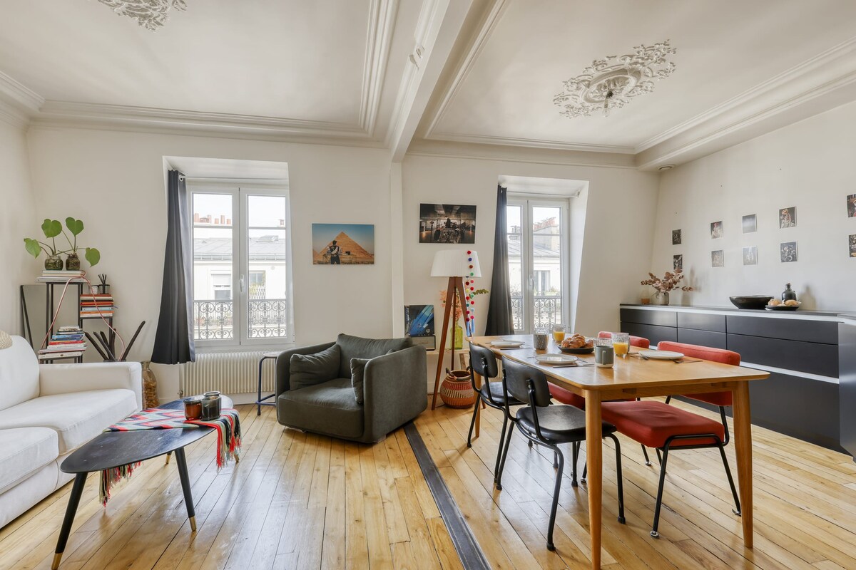 Stunning & warm flat in the 11th - Parmentier