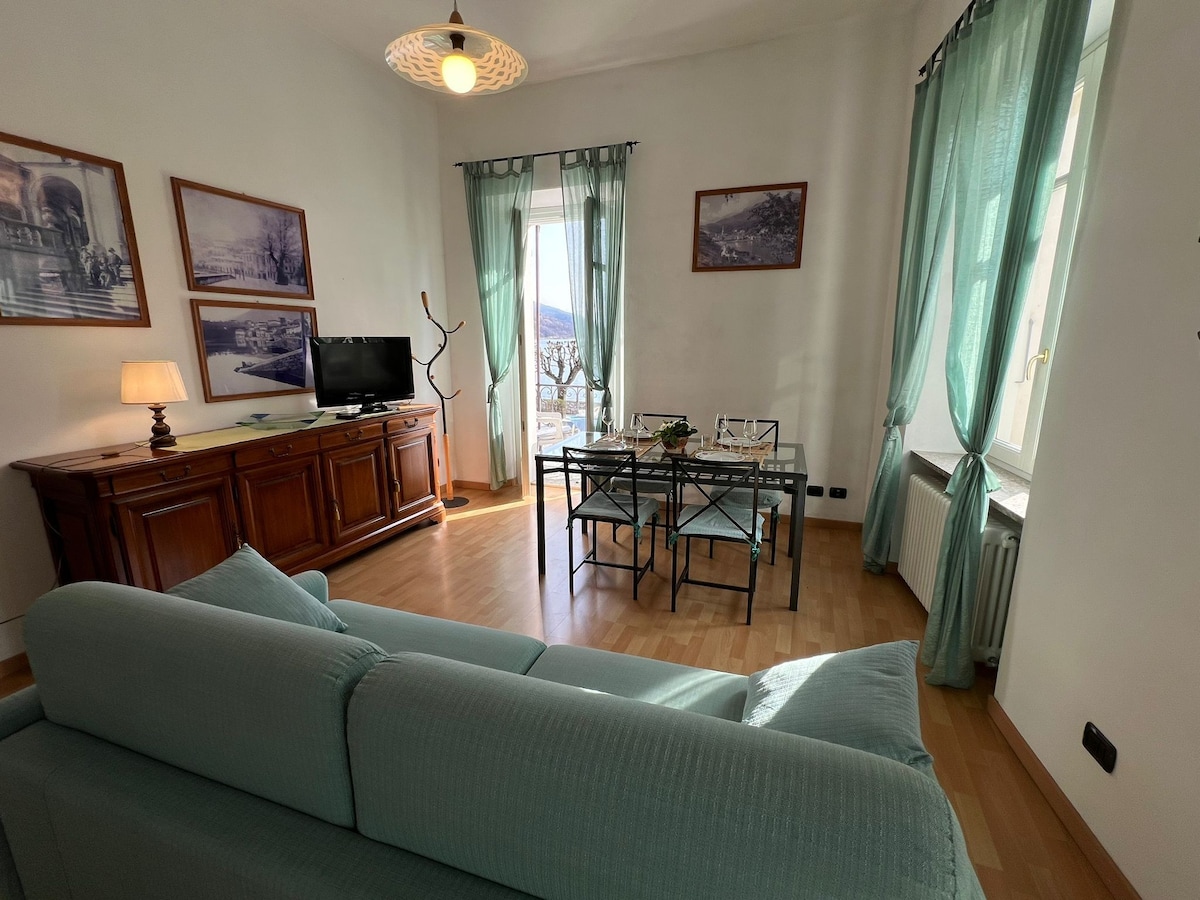 La Rondine apartment in Mergozzo lakeview