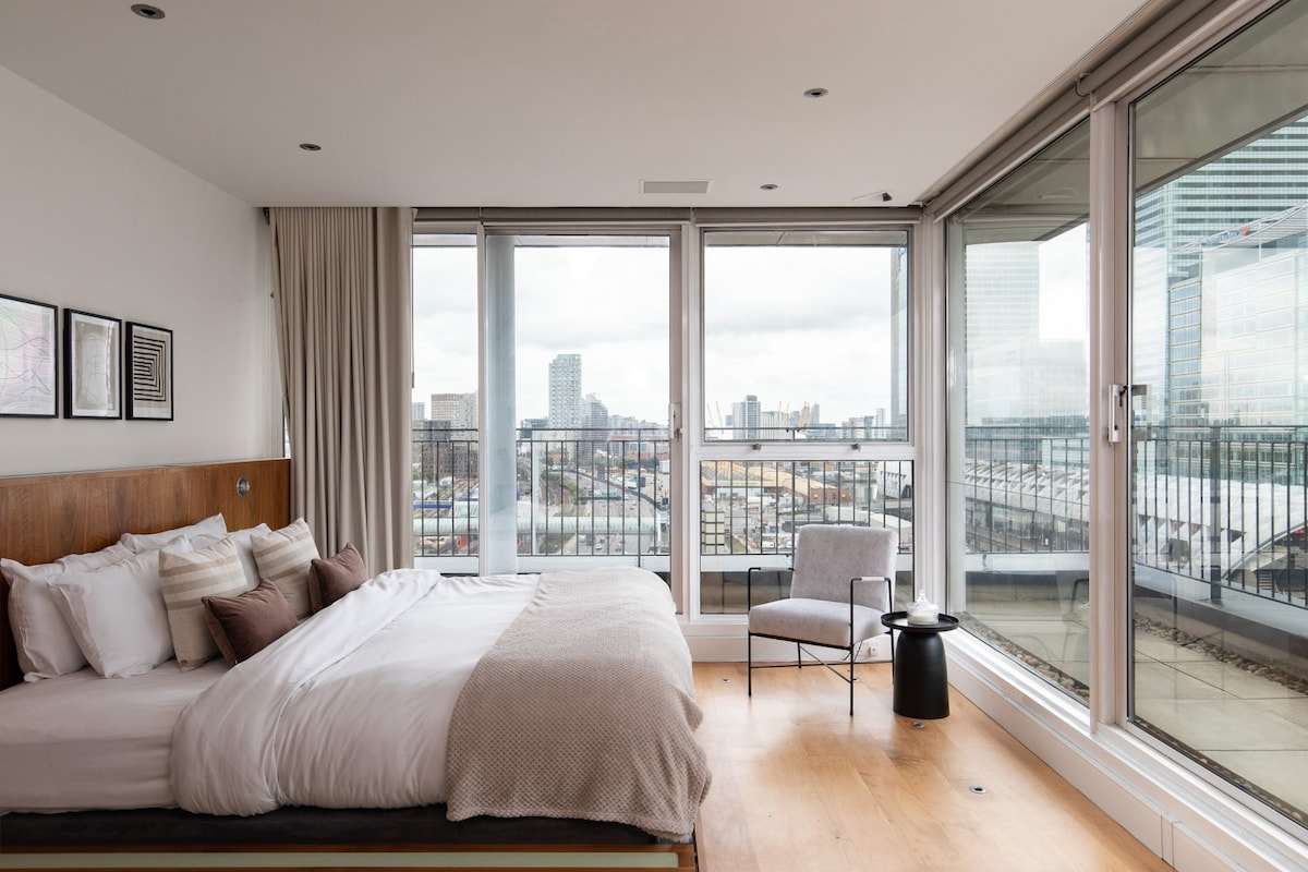 The Canary Wharf Secret - 3BDR +Terrace & Parking