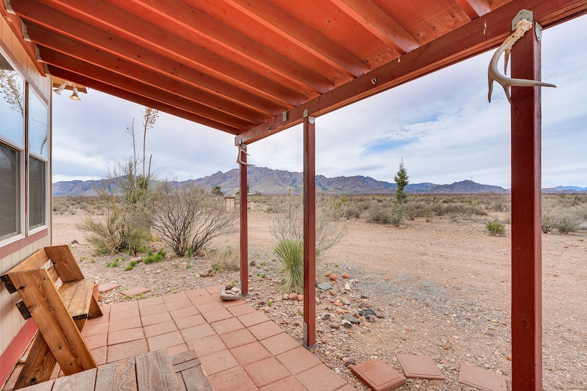 High Desert Home in Rodeo w/ Mountain Views!