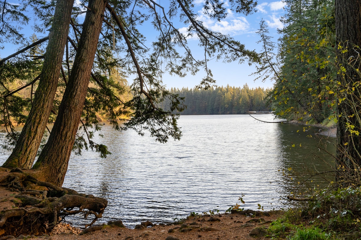 Private Lake access Home with Hot Tub On-Site