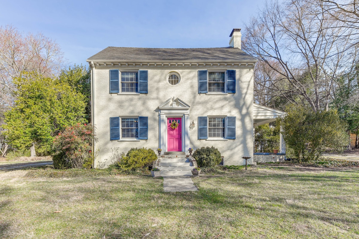 Historic Glen Allen Home ~ 11 Mi to Richmond!