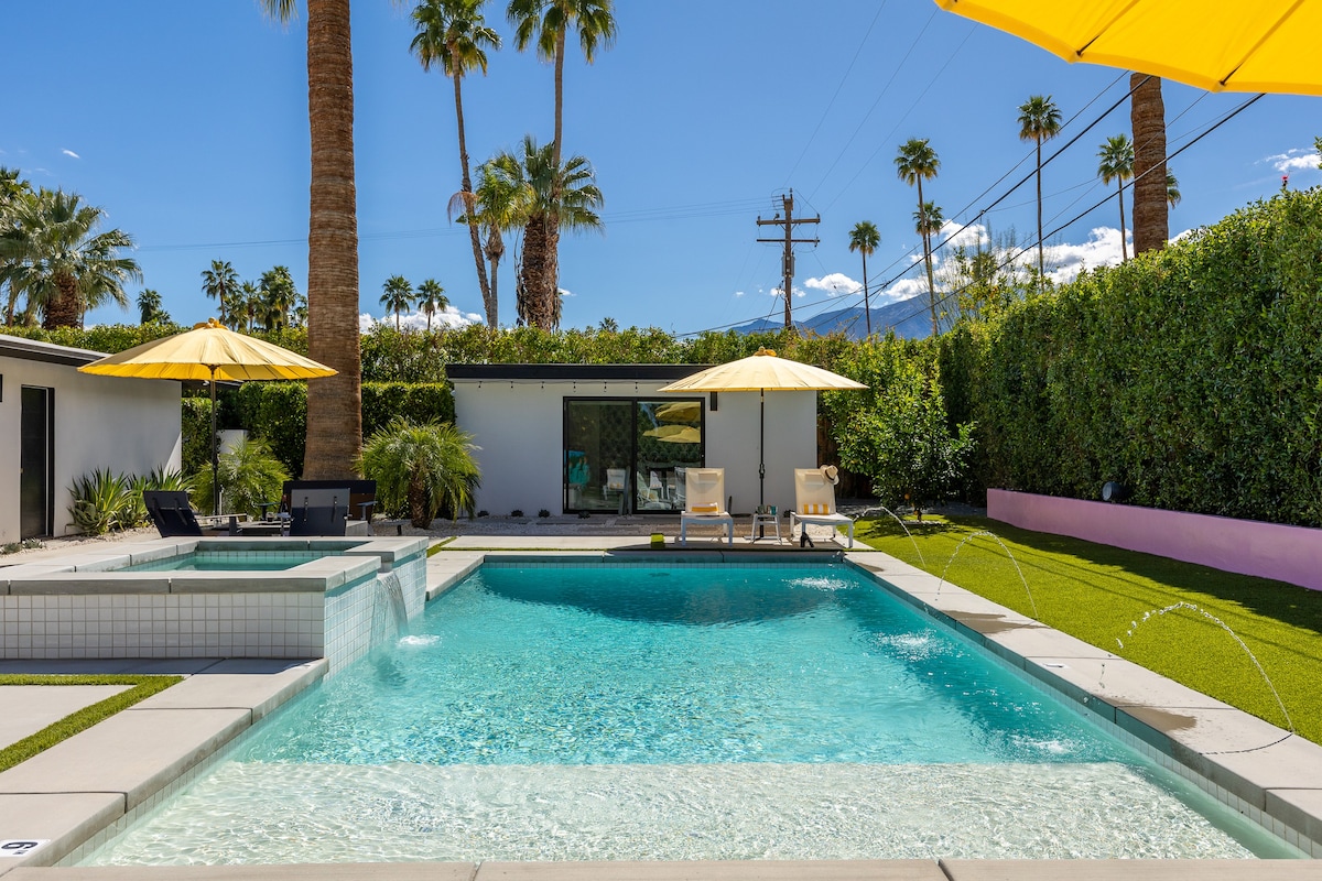 Surrounded by Palms - Resort Style Backyard!