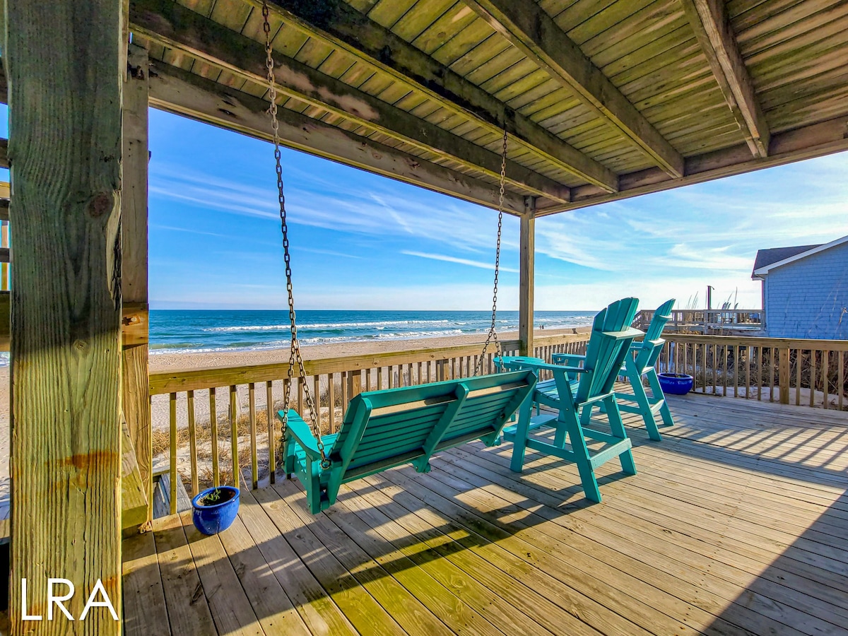 Serenity By The Sea - Oceanfront - Pet Friendly!