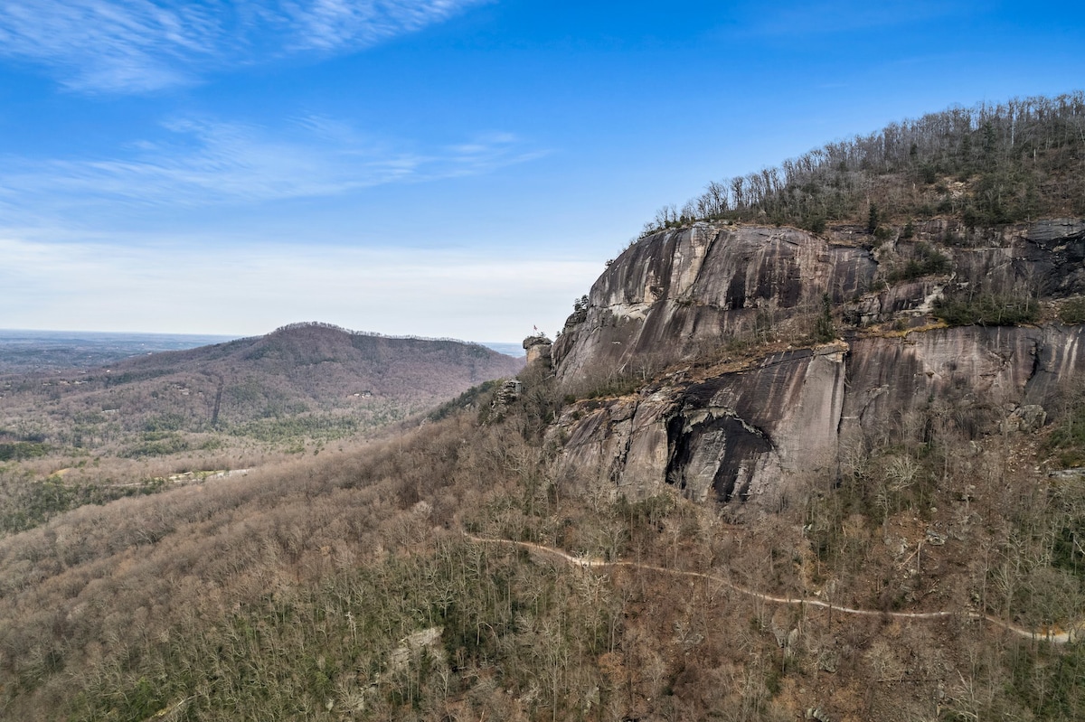 Chimney Rock on Stilts By CM | Epic View & Hot Tub