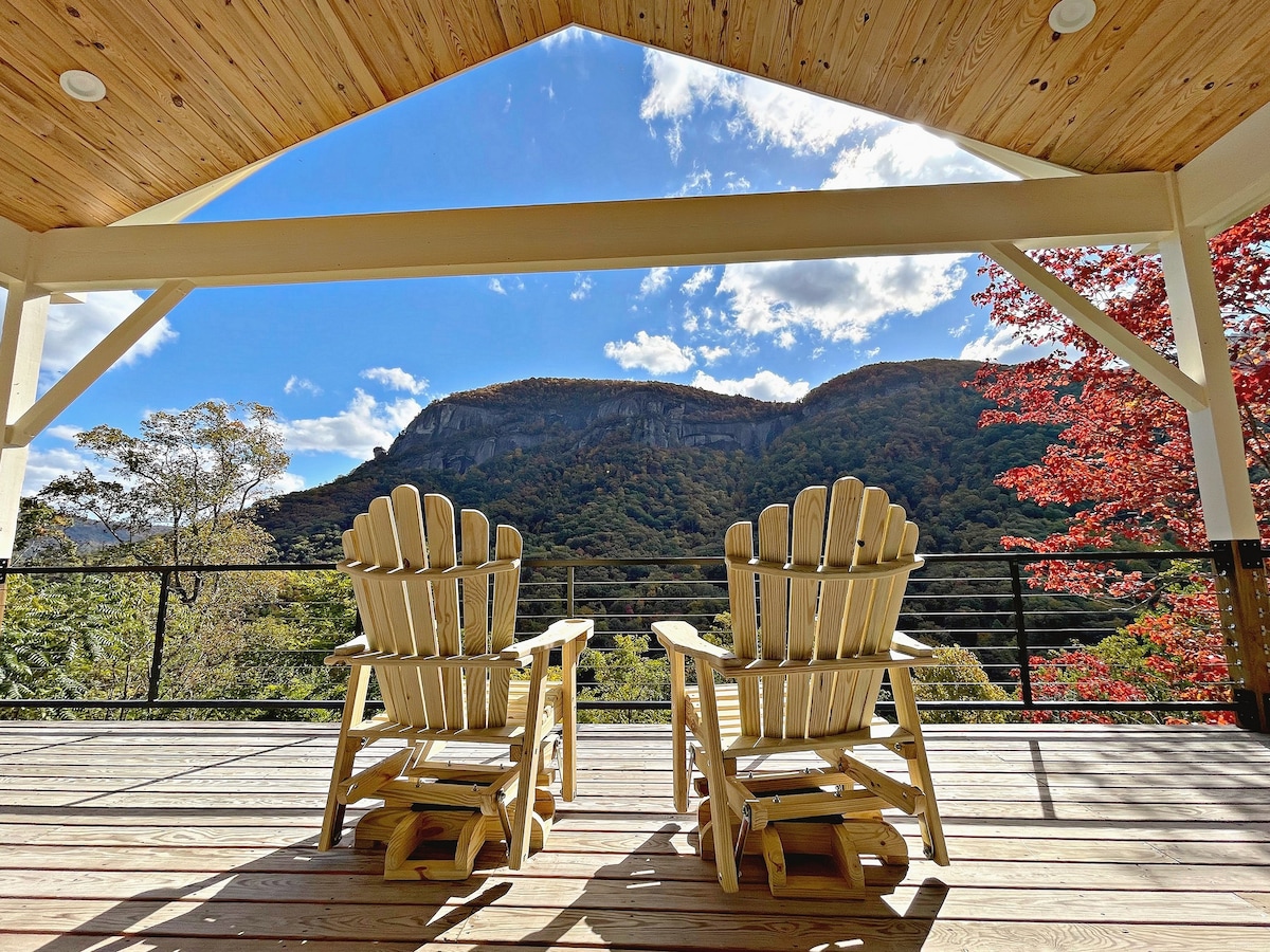 Chimney Rock on Stilts By CM | Epic View & Hot Tub