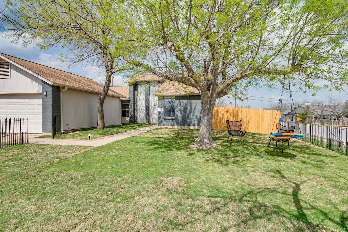 Family-Friendly Round Rock Home w/ Fenced Yard!