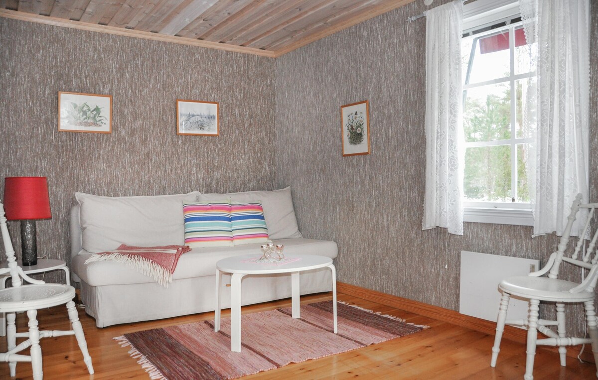 Pet friendly home in Väse with lake view