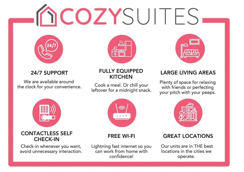 CozySuites at Kierland Commons by golf course!