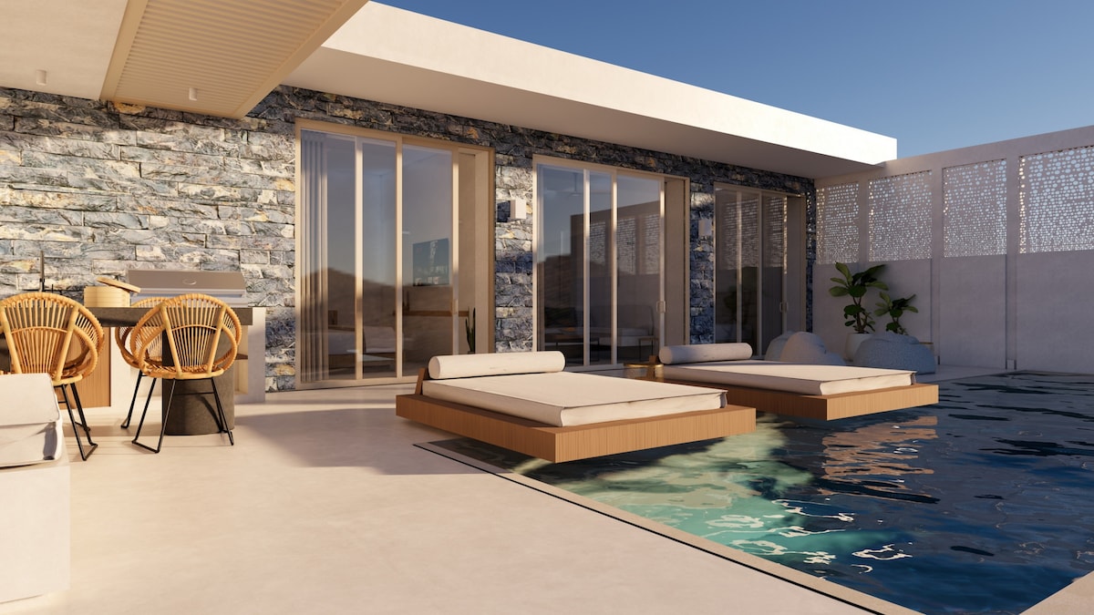 Pyrgos Exquisite villa 6 ,private pool,South Crete