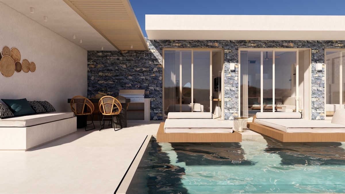 Pyrgos Exquisite villa 6 ,private pool,South Crete
