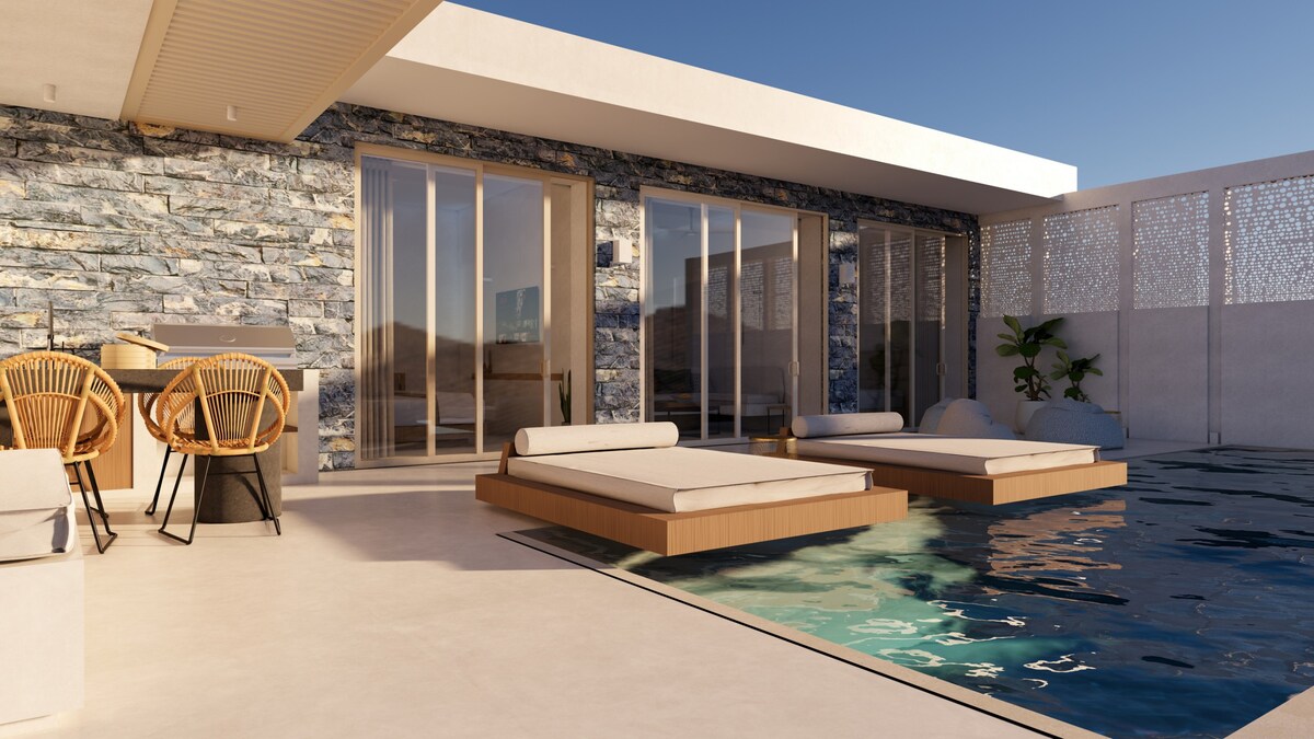 Pyrgos Exquisite villa 7 ,private pool,South Crete