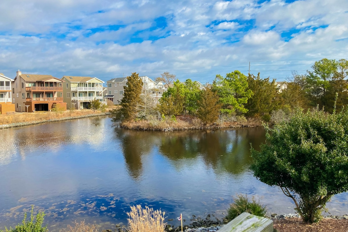 5BR Bethany Beach dog-friendly canal charmer