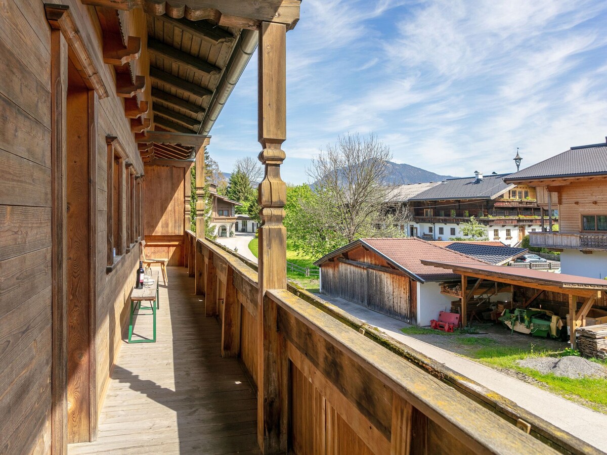 Apartment on a farm, 80 m from the ski bus